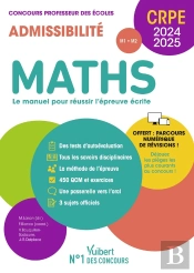 Maths - Crpe 2024-2025 - Epreuve Ecrite D'Admissibilite - Concours Professeur Des Ecoles - Sujet 202