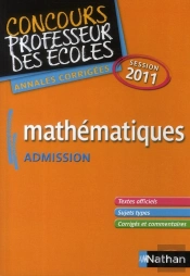 Maths - Crpe Admission 2011
