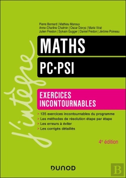 Bertrand.pt - Maths  - Exercices Incontournables -  Pc-Psi 4ed.