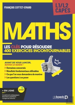 Bertrand.pt - Maths : Les Clés Pour Résoudre 400 Exercices De Maths Incontournables