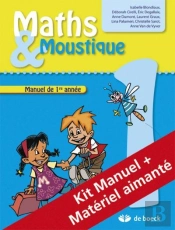 Maths  Moustique 1re Annee + Manuel + Kit Aimants