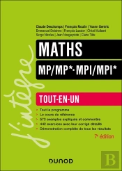 Maths ; Mp/Mp*-Mpi/Mpi* ; Tout-En-Un (7e Édition)