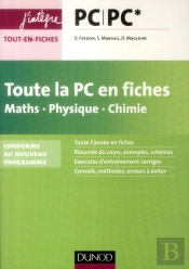Maths, Physique, Chimie ; Pc/Pc* ; Tout-En-Un En Fiches ; Nouveau Programme 2014