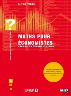 Bertrand.pt - Maths Pour Economistes L'Analyse En Economie Et Gestion