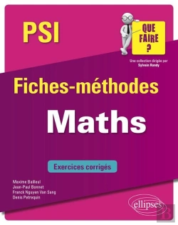 Bertrand.pt - Maths ; Psi/Psi* ; Fiches-Méthodes ; Exercices Corrigés