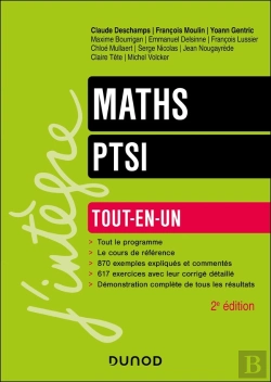 Bertrand.pt - Maths ; Ptsi ; Tout-En-Un (2e Édition)