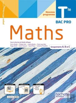 Bertrand.pt - Maths ; Terminale Bac Pro, Groupements A, B Et C ;  Livre Élève