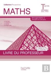 Maths ; Terminale Pro Tertiaire Perspectives ; Livre Du Professeur Avec Cédérom Encarté