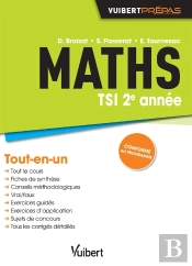 Maths ; Tsi 2e Année ; Tout-En-Un