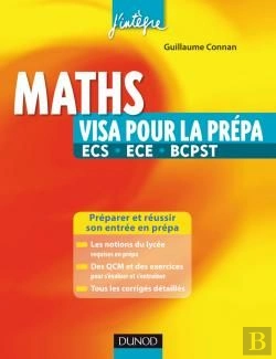 Bertrand.pt - Maths ; Visa Pour La Prépa Ecs, Ece, Bcpst