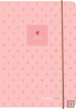 Bertrand.pt - Matilda Moo Pink Page-A-Day A6 Flex Diary 2024