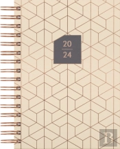 Matilda Myres Ivory Page-A-Day A5 Diary 2024