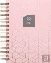 Matilda Myres Pink Page-A-Day A5 Diary 2024