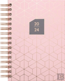 Bertrand.pt - Matilda Myres Pink Page-A-Day A5 Diary 2024