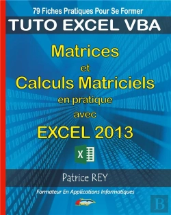 Bertrand.pt - Matrices Et Calculs Matriciels Avec Excel 2013