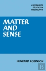 Matter And Sense