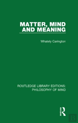 Bertrand.pt - Matter, Mind And Meaning