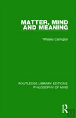 Bertrand.pt - Matter, Mind And Meaning