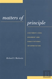 Matters Of Principle