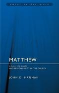 Matthew: A Call For Unity And Responsibility In The Church