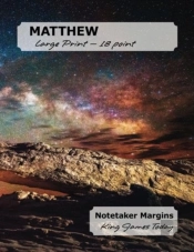 Matthew Large Print - 18 Point: Notetake