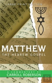 Matthew The Hebrew Gospel