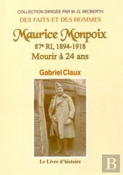 Maurice Monpoix, 87e R.I. 1894-1918