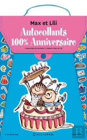 Max Et Lili : Autocollants 100% Anniversaire