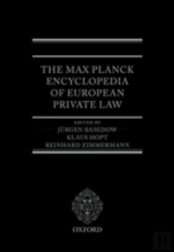 Bertrand.pt - Max Planck Encyclopedia Of European Private Law