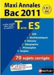 Maxi Annales Bac 2011 Terminale Es