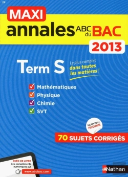Bertrand.pt - Maxi Annales Bac 2013 Terminale S