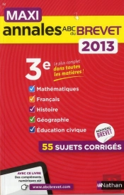 Maxi Annales Brevet 2013