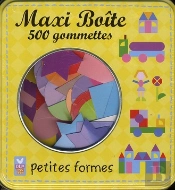 Maxi Boite 250 Gommettes Formes Grande Taille (Tp)