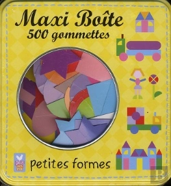 Bertrand.pt - Maxi Boite 250 Gommettes Formes Grande Taille (Tp)