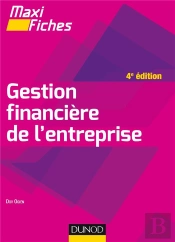 Maxi Fiches ; Gestion Financière De L'Entreprise (4e Édition)