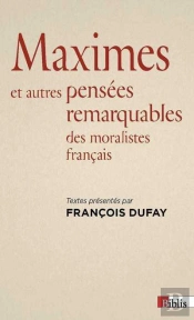 Maximes Et Autres Pensees Remarquables