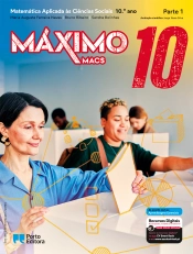 Máximo - Matemática Aplicada às Ciências Sociais - 10.º ano