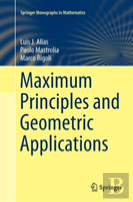 Maximum Principles And Geometric Applications