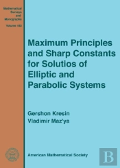 Maximum Principles And Sharp Constants For Solutions Of Elliptic And Parabolic Systems
