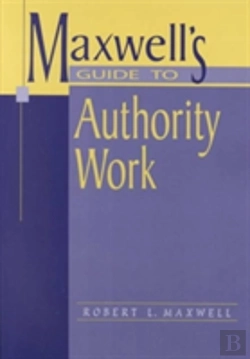 Bertrand.pt - Maxwell'S Guide To Authority Work