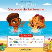 Maya Et Léo À La Plage De Sainte- Anne
