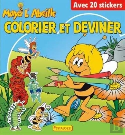 Bertrand.pt - Maya L'Abeille Colorier Et Deviner Avec 20 Stickers Volume 2