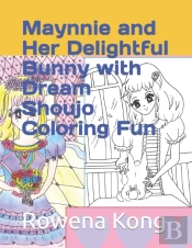 Maynnie And Her Delightful Bunny With Dream Shoujo Coloring Fun
