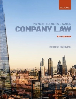 Bertrand.pt - Mayson French Ryan On Company Law 37e Pa