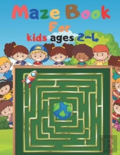Maze Book For Kids Ages 2-4