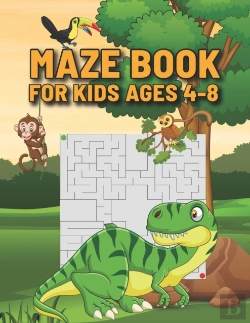 Bertrand.pt - Maze Book For Kids Ages 4-8