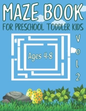 Maze Book For Preschool Toddler Kids