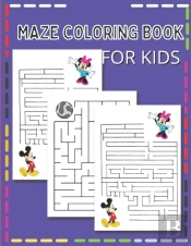 Maze Coloring Book For Kids