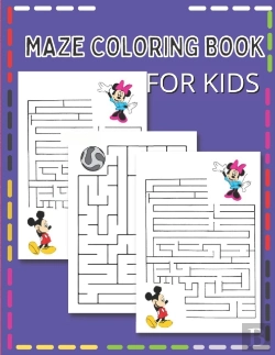 Bertrand.pt - Maze Coloring Book For Kids