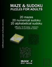 Maze & Sudoku Puzzles For Adults